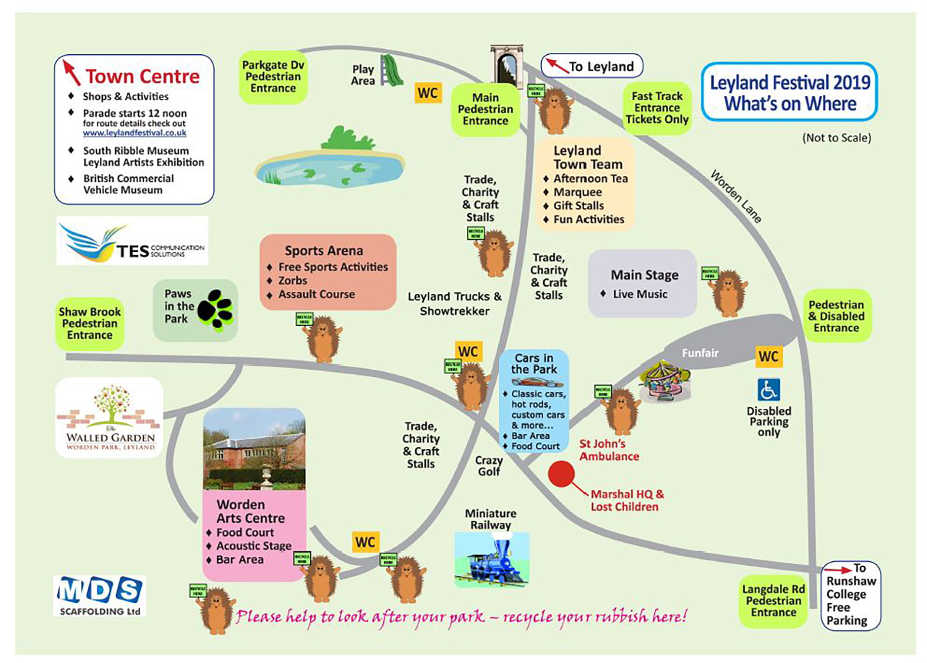 Parking & Directions | Information | Leyland Festival 2019